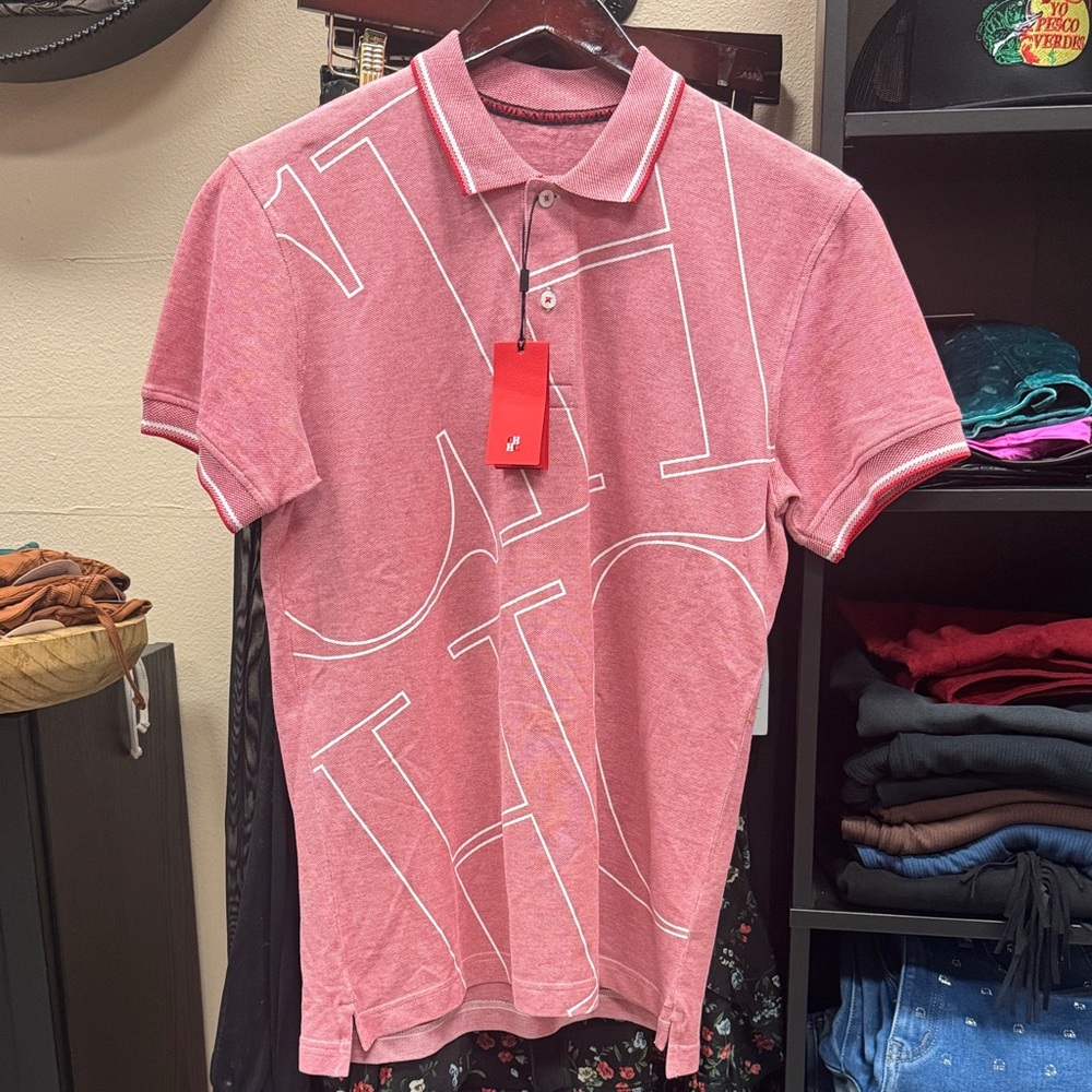 Carolina Herrera Pink Polo Shirt